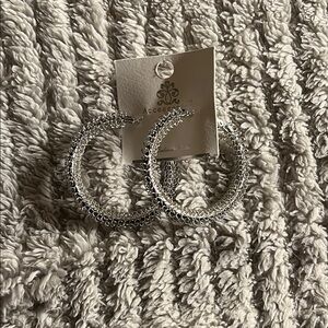 Silver Hoop Earrings